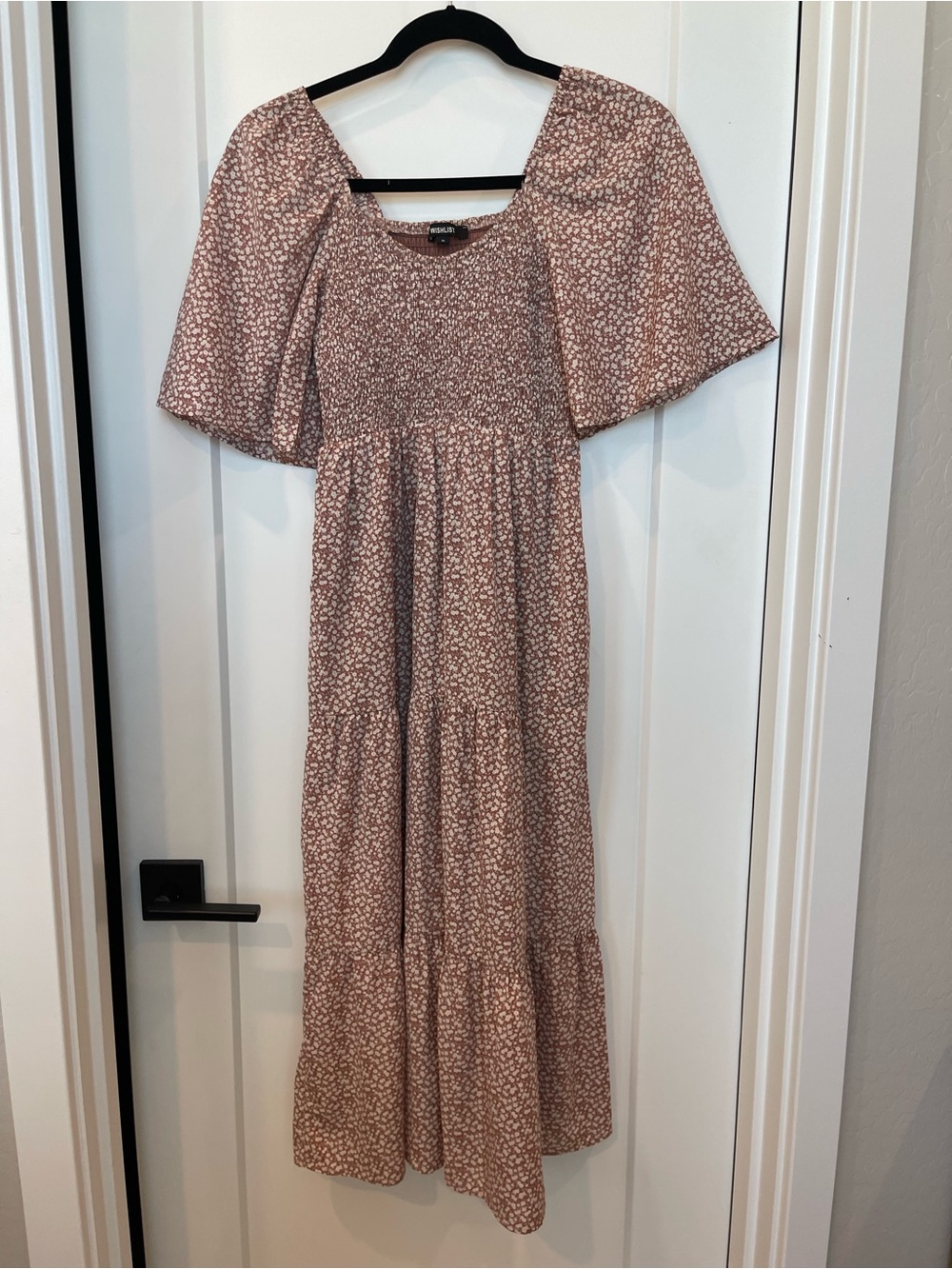 Wishlist Blush Floral Maxi Dress